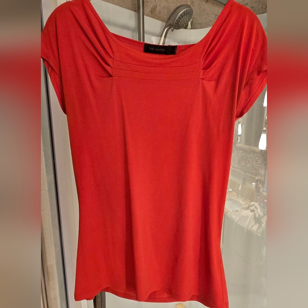 The Limited Elegant Burnt Orange Women's Top
